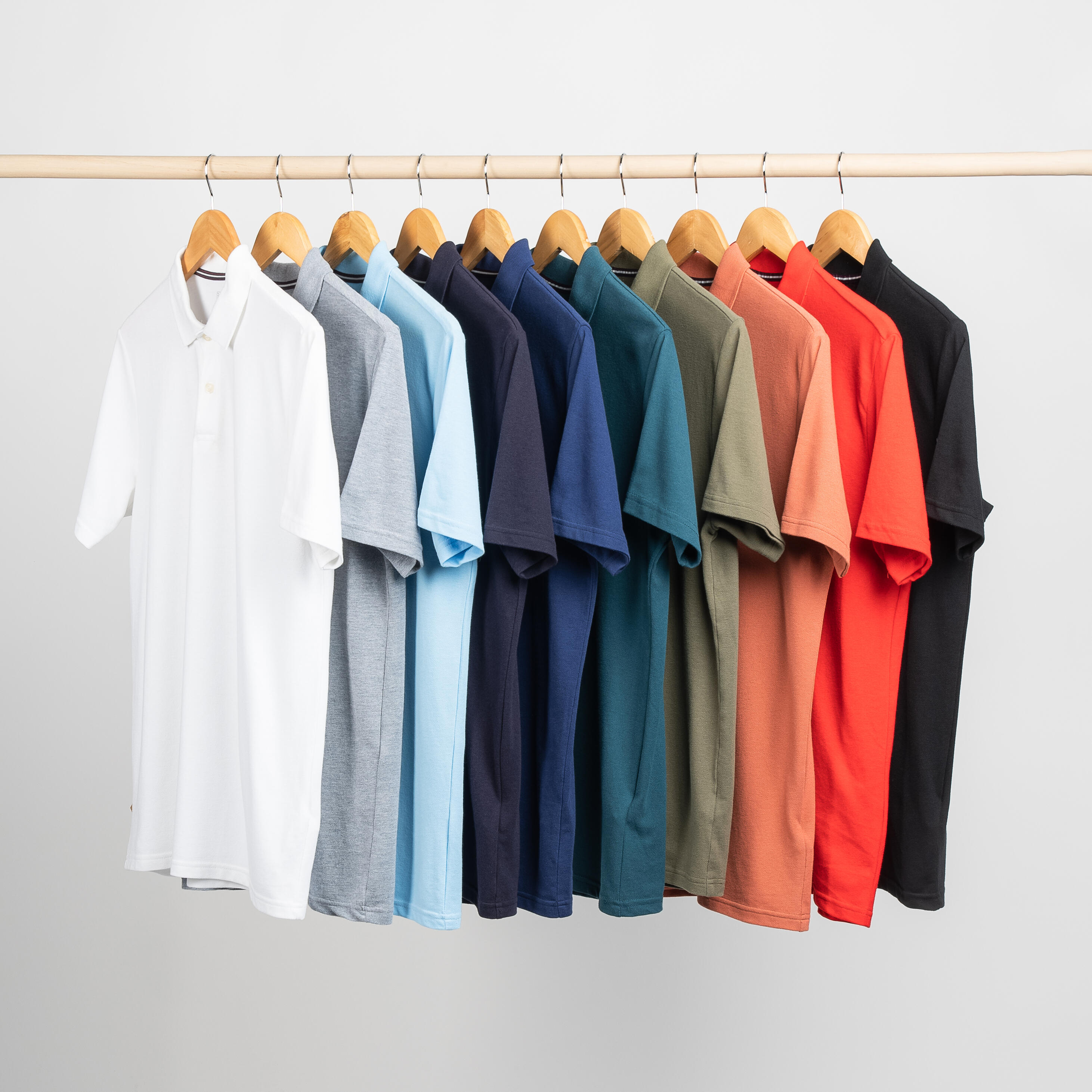 Men's Golf Polo Shirt 500 Blue