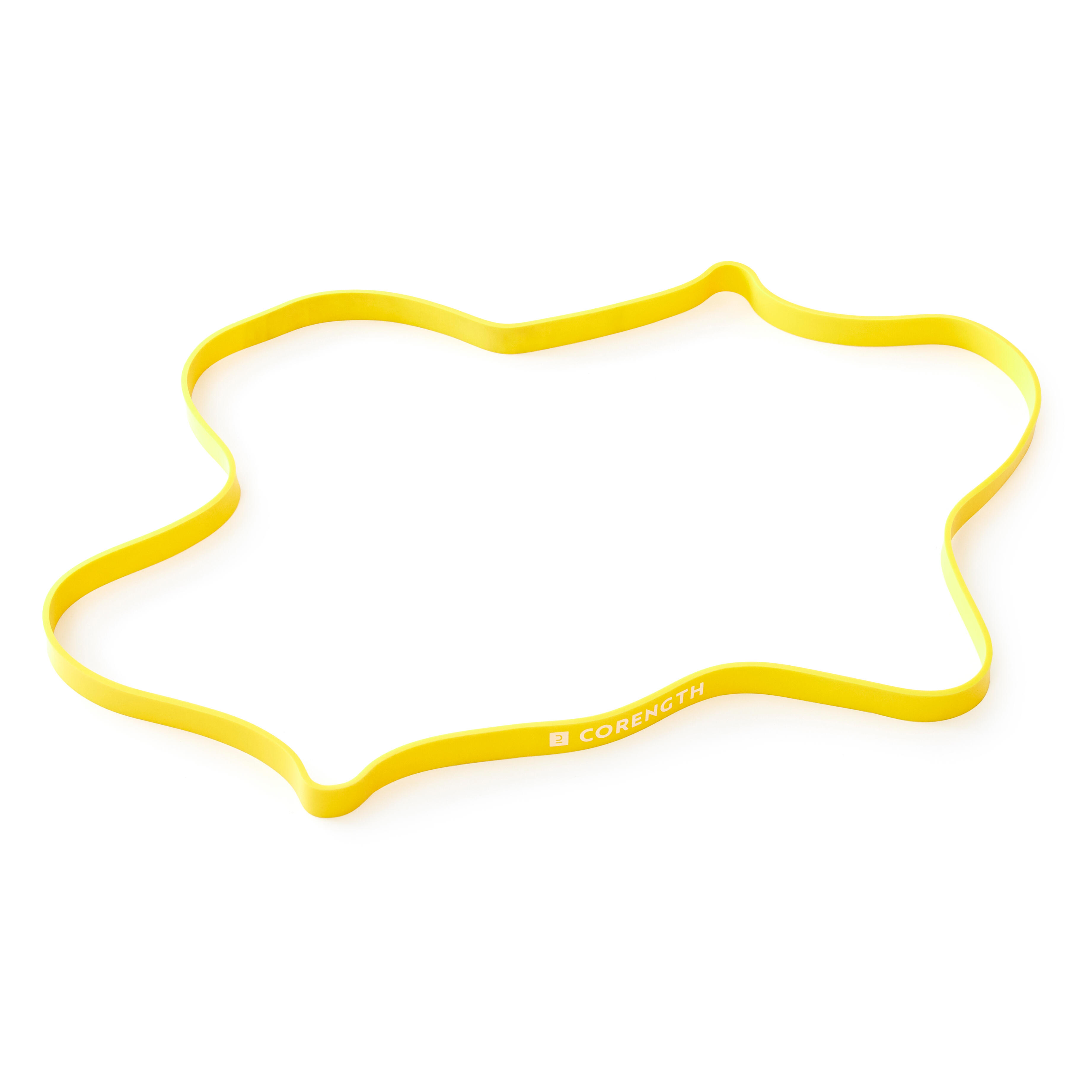 Weight Training Band 25 kg Yellow CORENGTH Decathlon