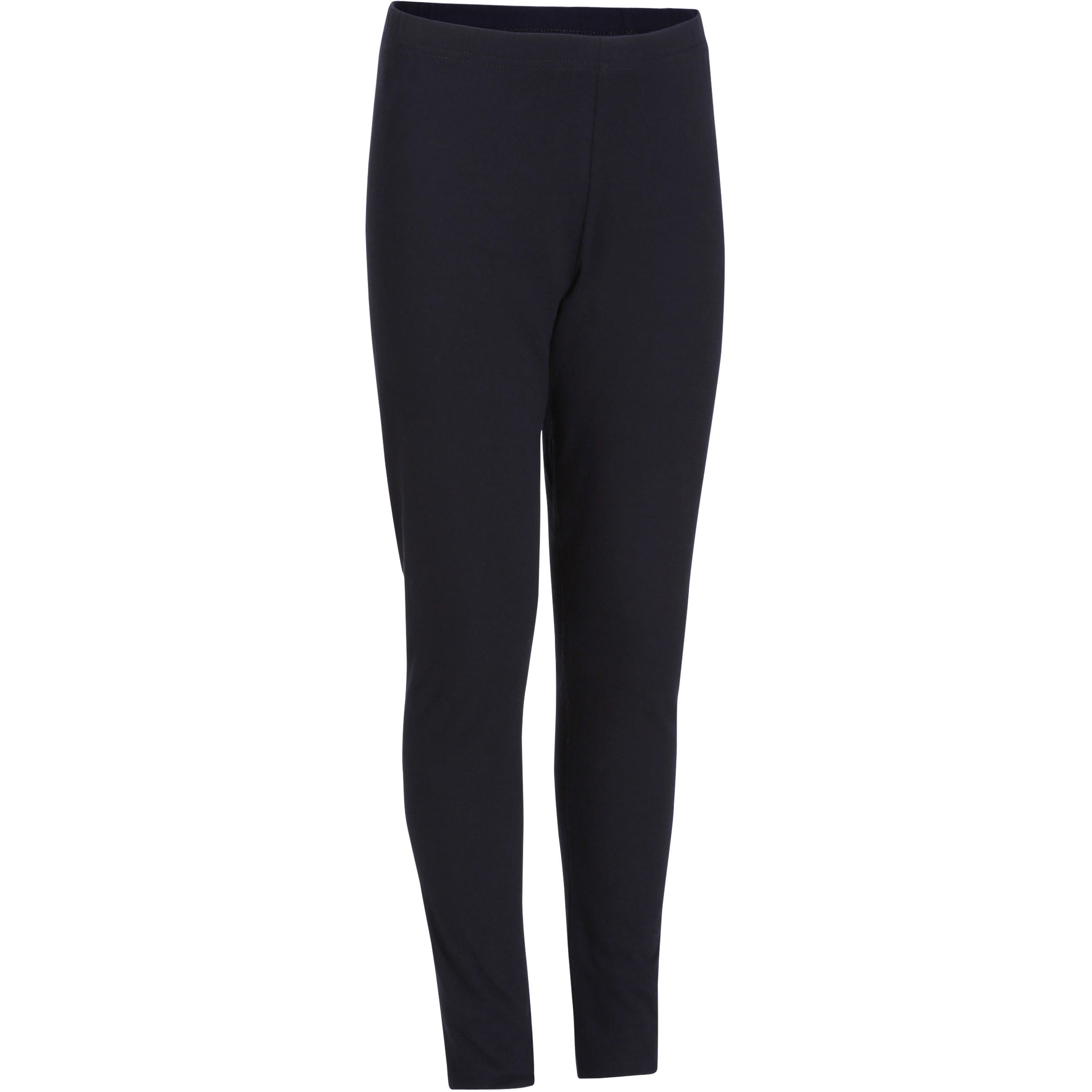 Girls' Fitness Leggings - Black - Decathlon