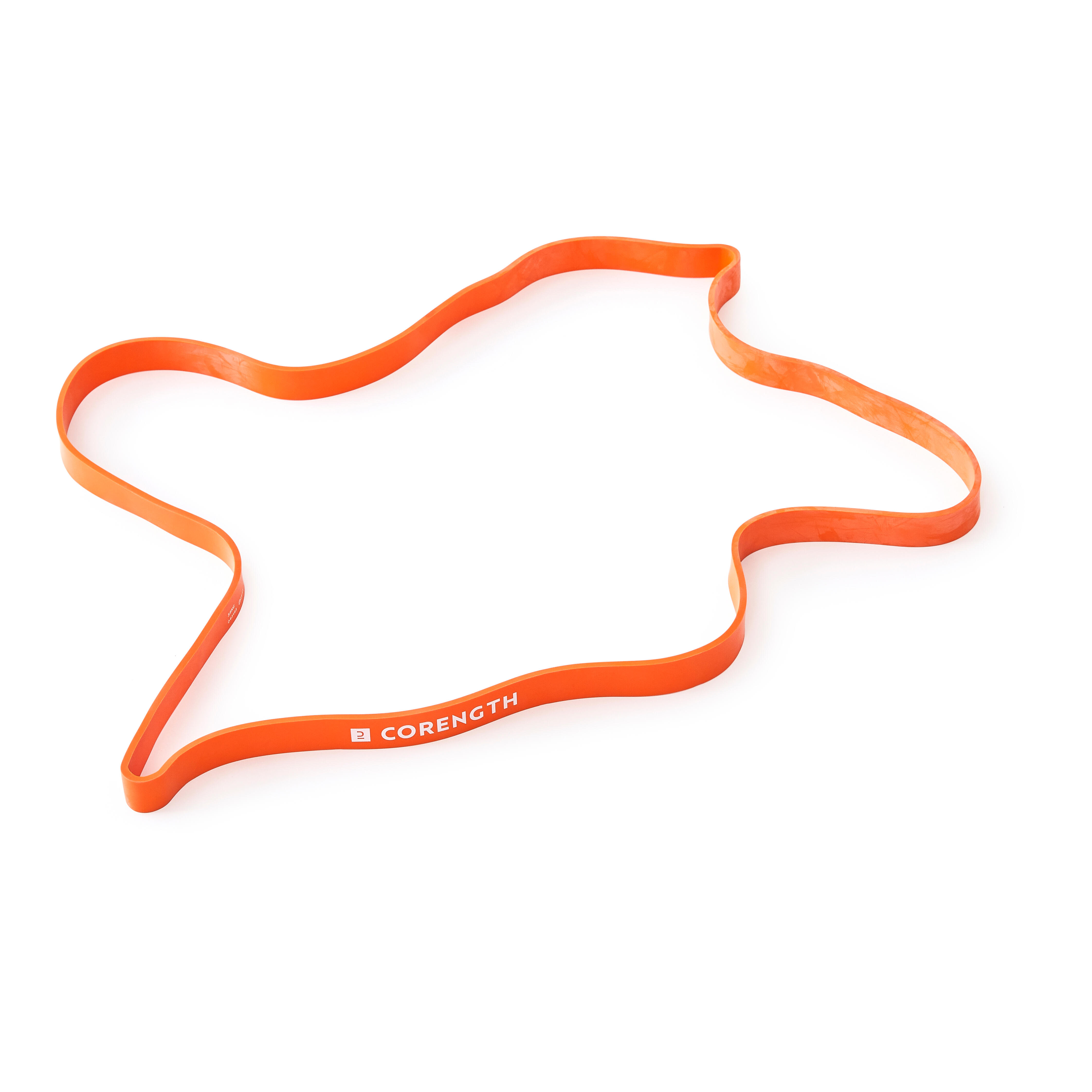 Bande élastique de musculation 35 kg - orange - CORENGTH