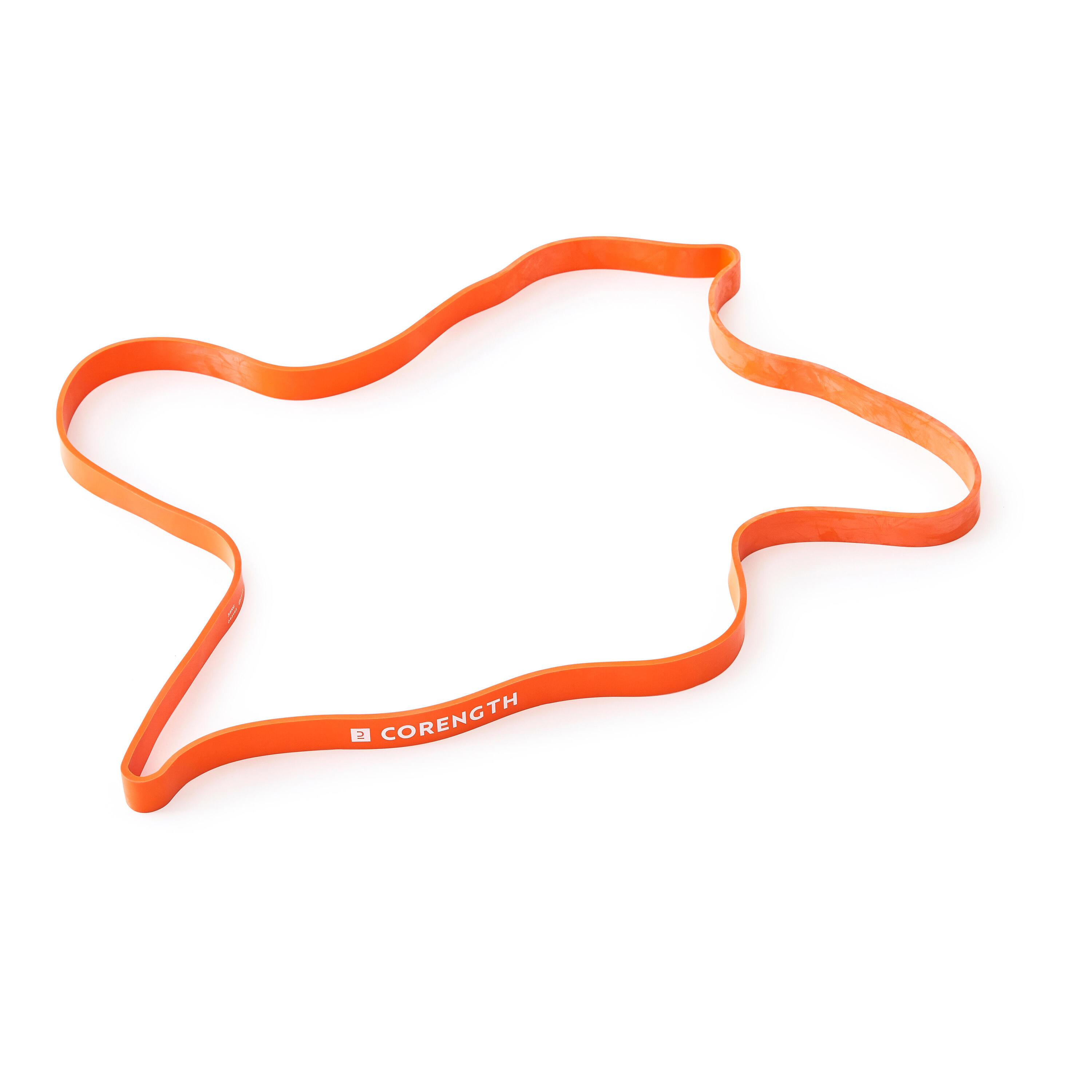 35 kg Weight Training Elastic Band - Orange 5/7