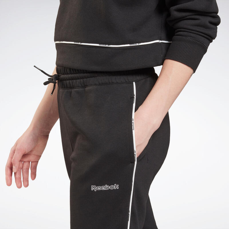 

Брюки для фитнеса и кардиотренировок женские Reebok черные, X8743679