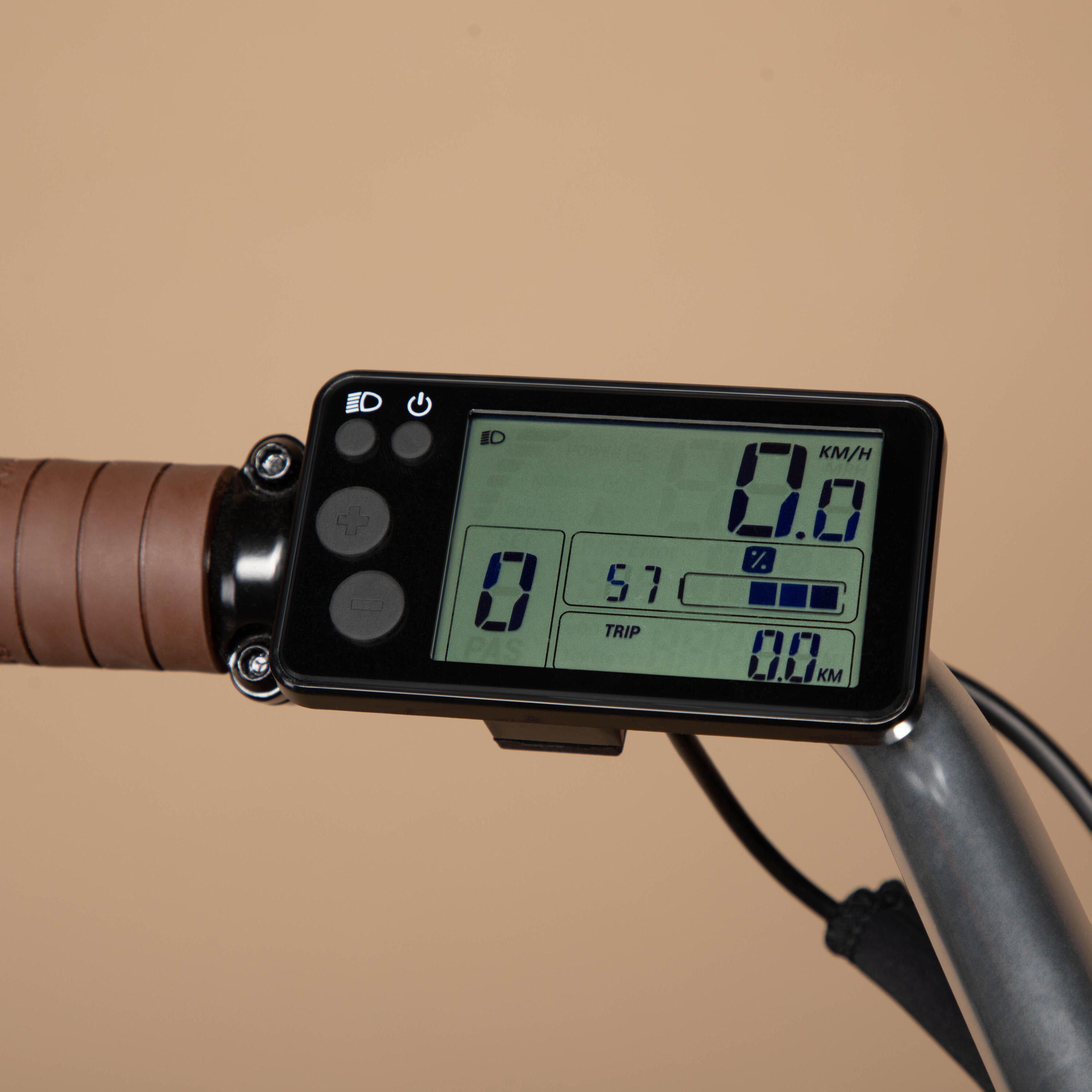 Rower elektryczny miejski Elops 920E Connect LF niska rama 3/25