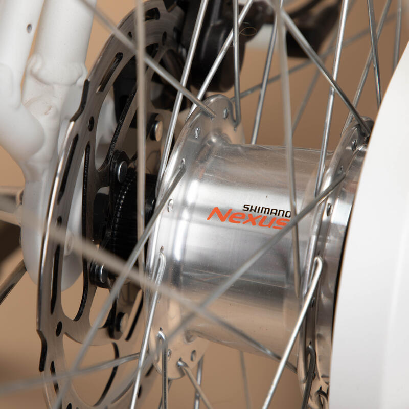 Rower miejski elektryczny smart Elops 920E Connect niska rama