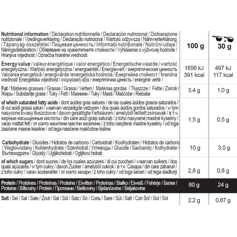 Tejsavófehérje, izolátum, karamell, 900 g