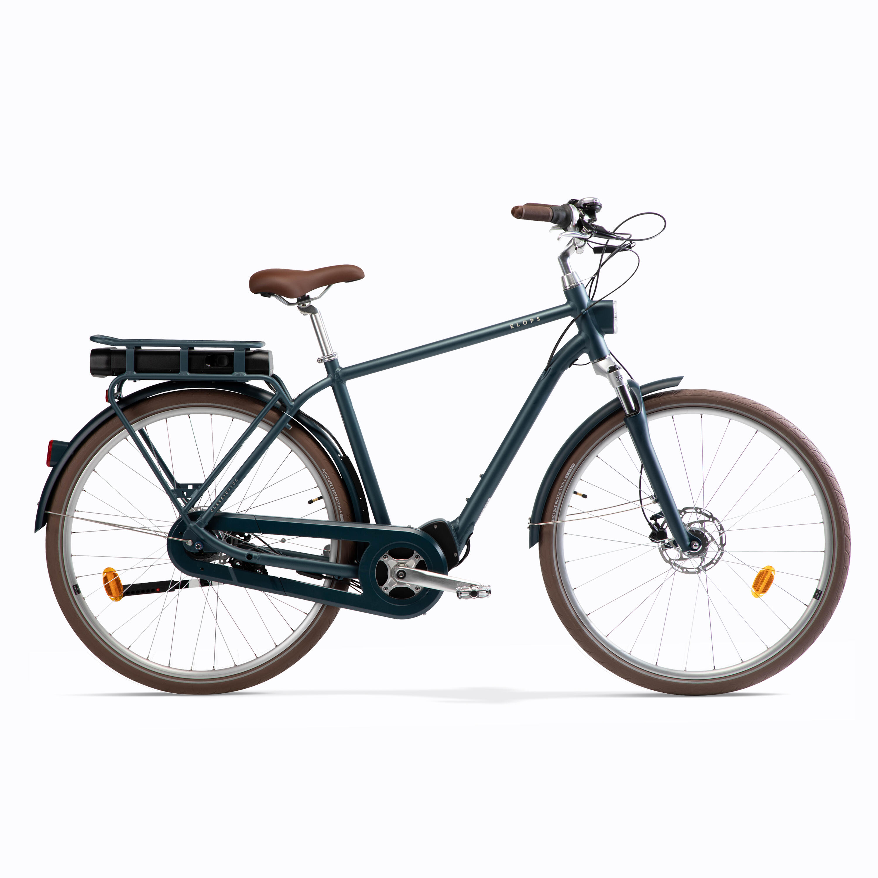 E-Bike City Bike 28 Zoll Elops 920E HF Herren petrol (L/XL)