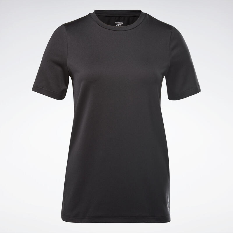 

Футболка для фитнеса и кардиотренировок женская Reebok черная, X8744222