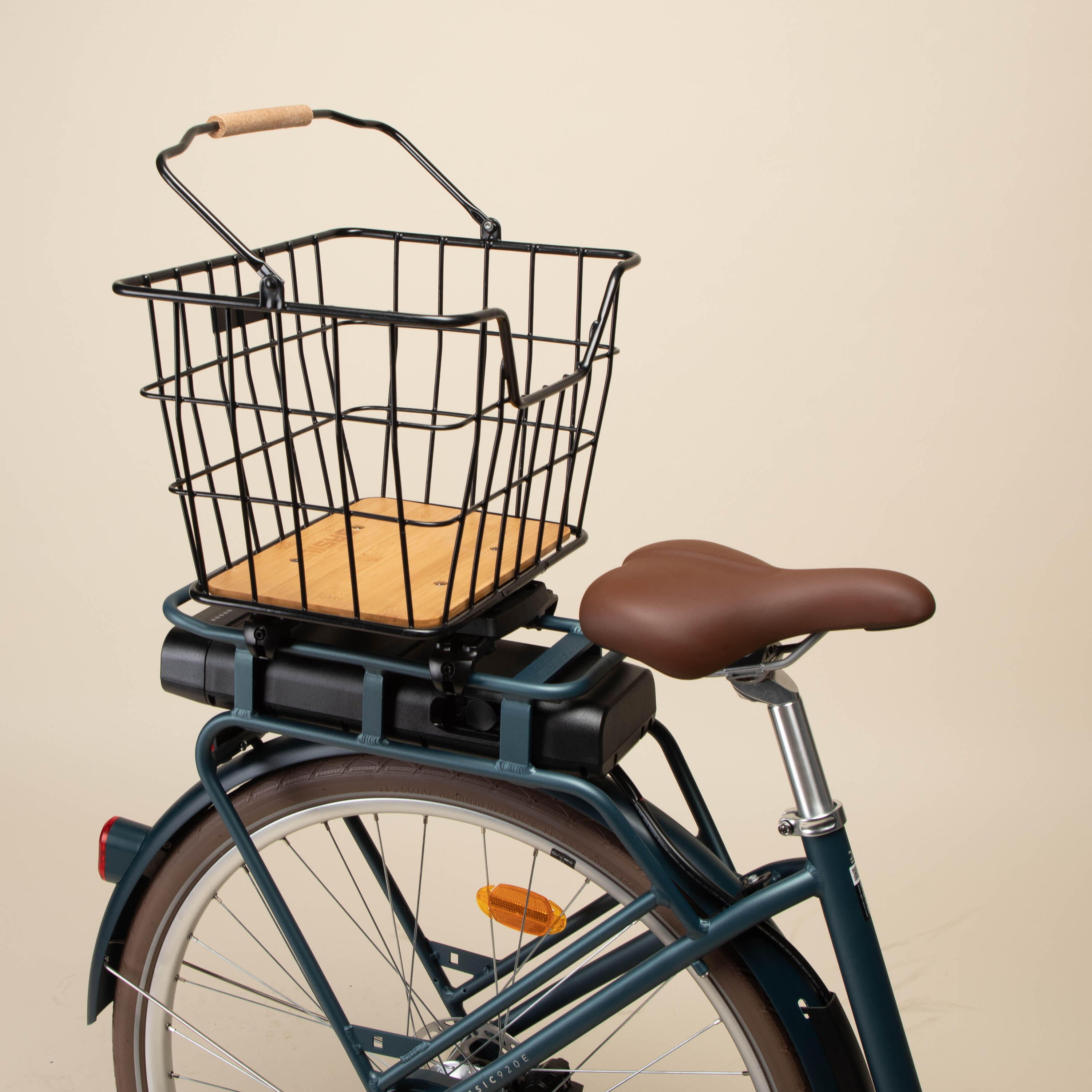Bici città elettrica a pedalata assistita ELOPS 920E Connect telaio basso 29/56