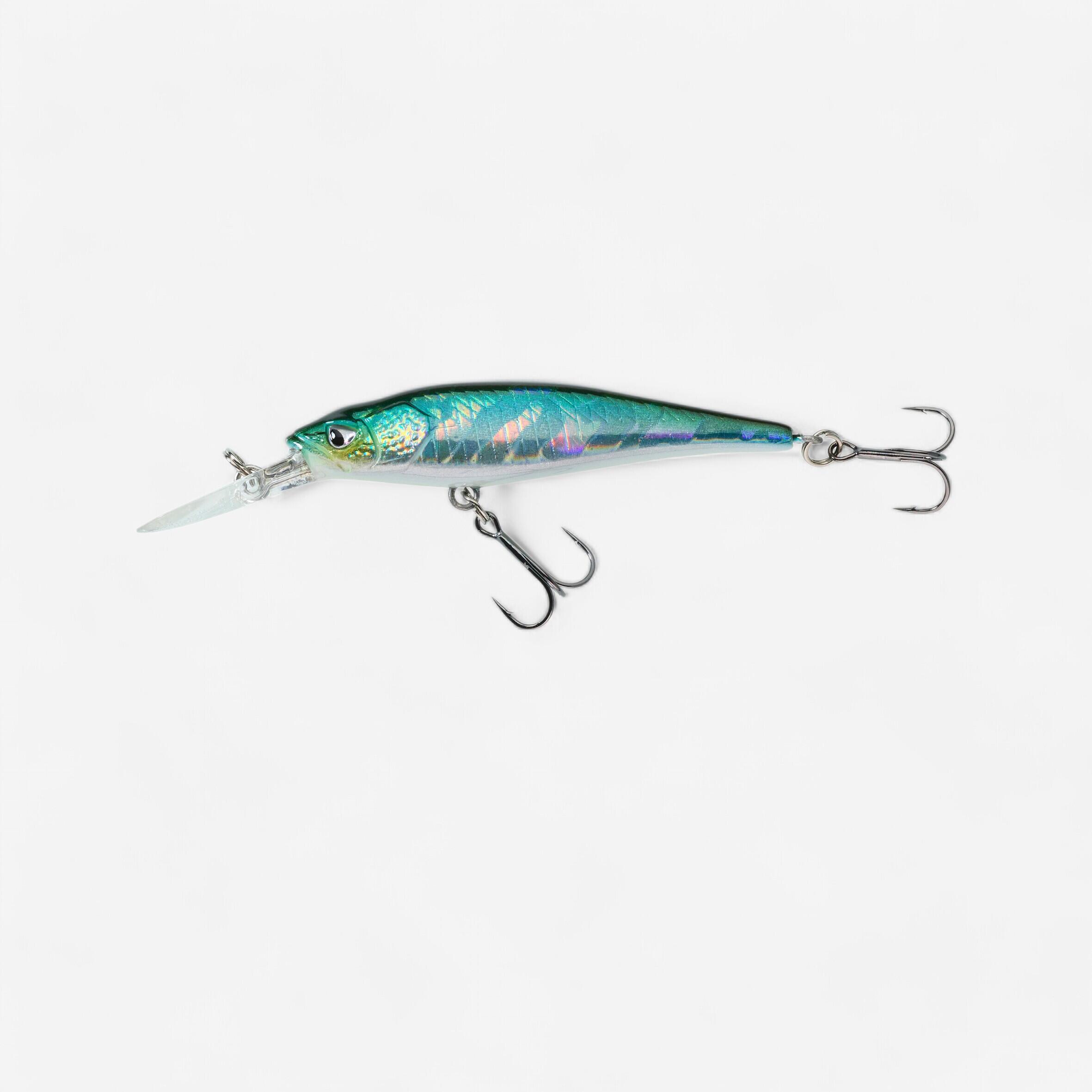 SWIMMER FISH JERKBAIT/ DEEP MINNOW WXM MNWDD 50 SP BACK BLUE