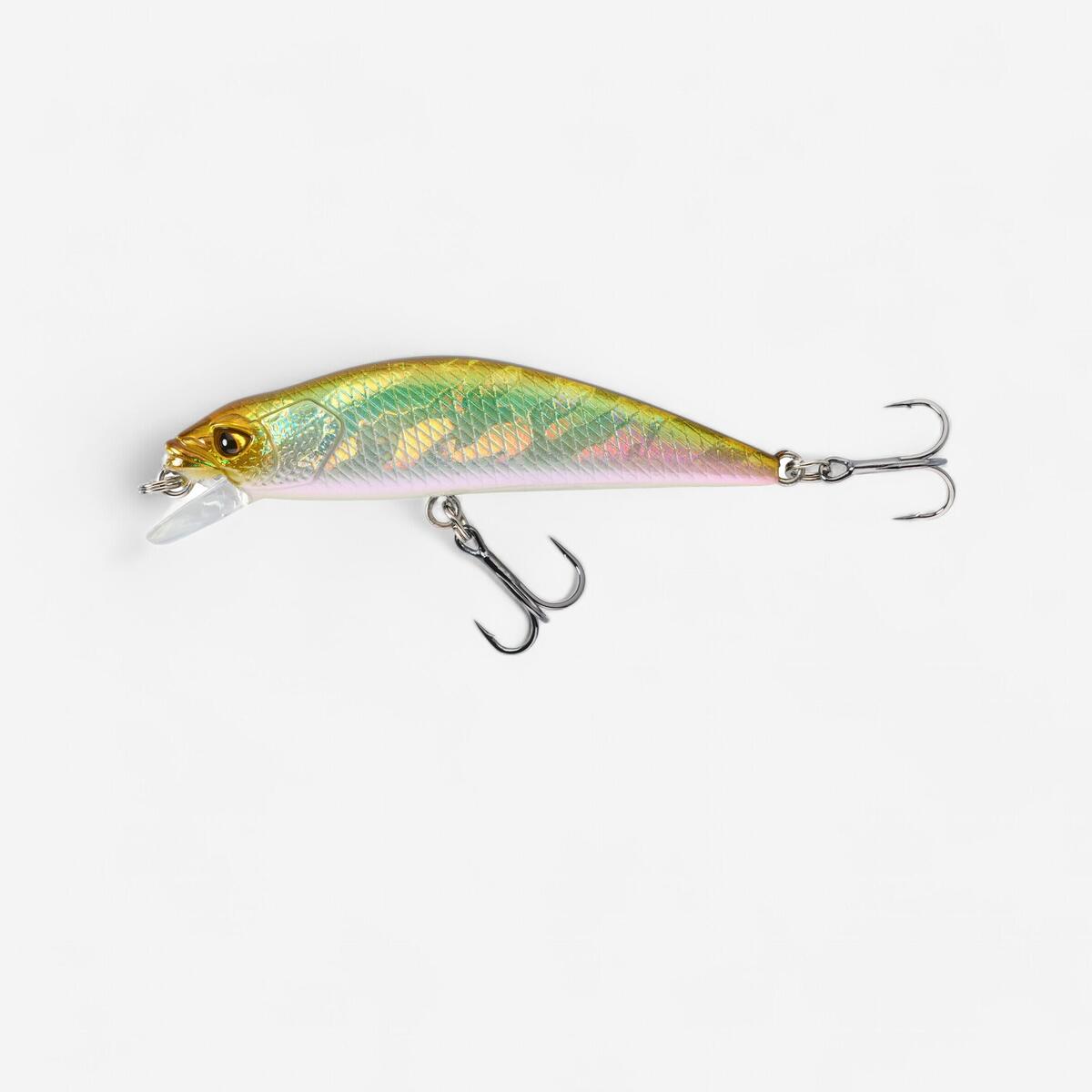 POISSON NAGEUR TRUITE MINNOW WXM  MNWFS 50 US DOS VERT