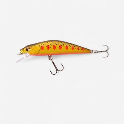 POISSON NAGEUR TRUITE MINNOW WXM MNWFS 85 US YAMAME ORANGE