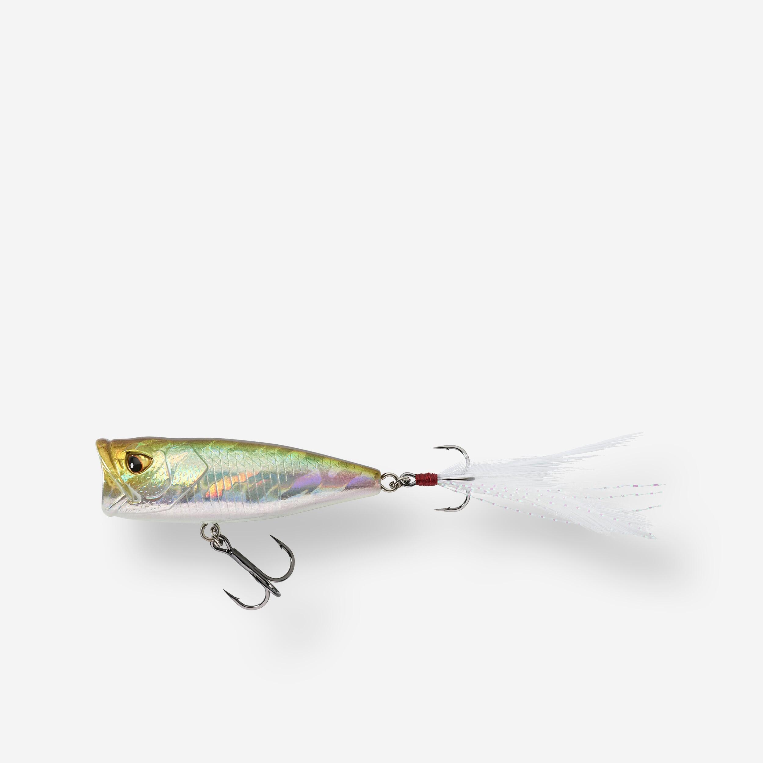 CAPERLAN POPPER HARD LURE WXM  PPR 50 F - GREEN BACK