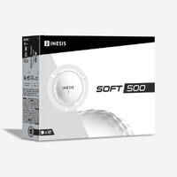 BOLAS GOLF x12 - INESIS SOFT 500 BLANCO