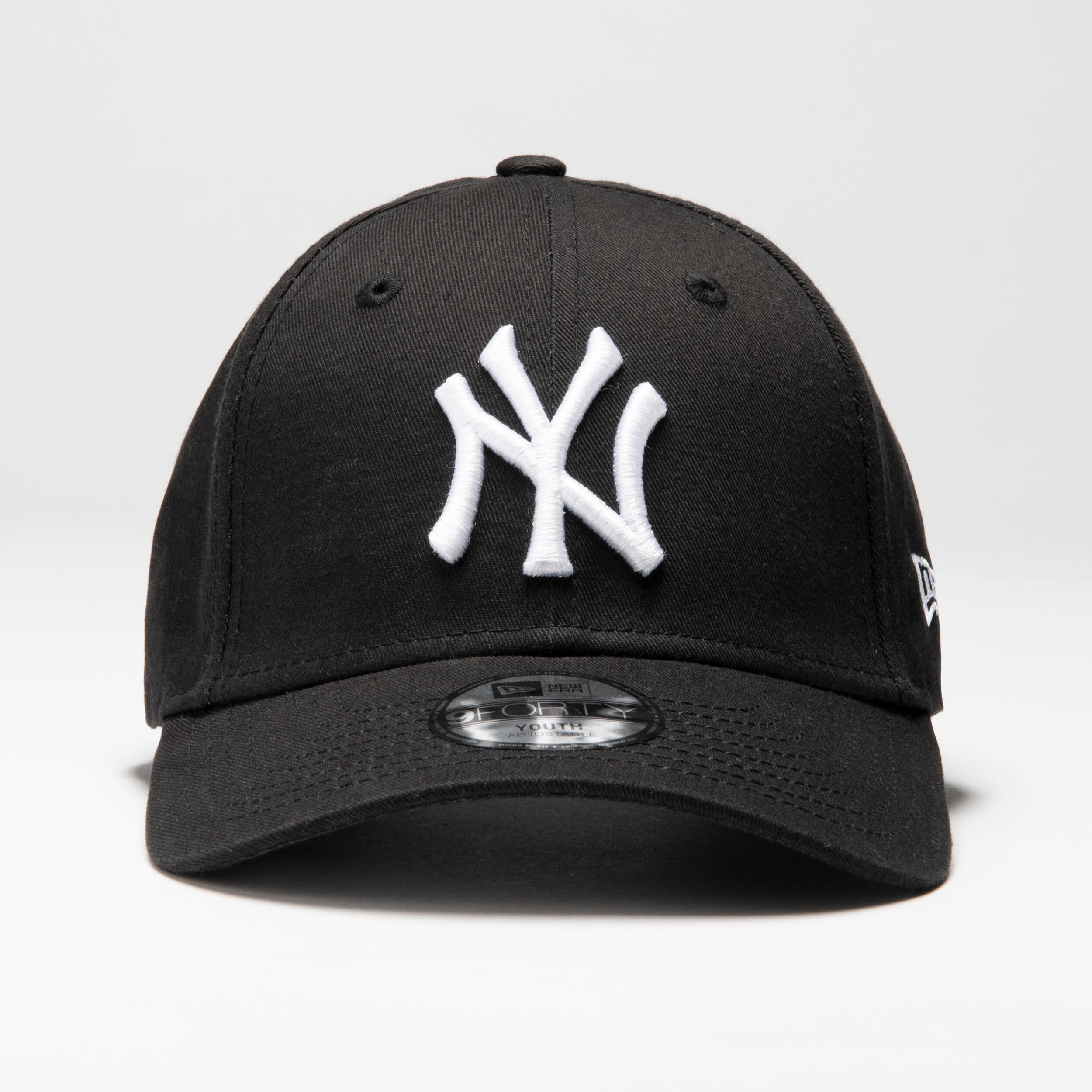 Cappellino baseball junior MLB 9FORTY NEW YORK YANKEES nero-bianco NEW ERA  | DECATHLON