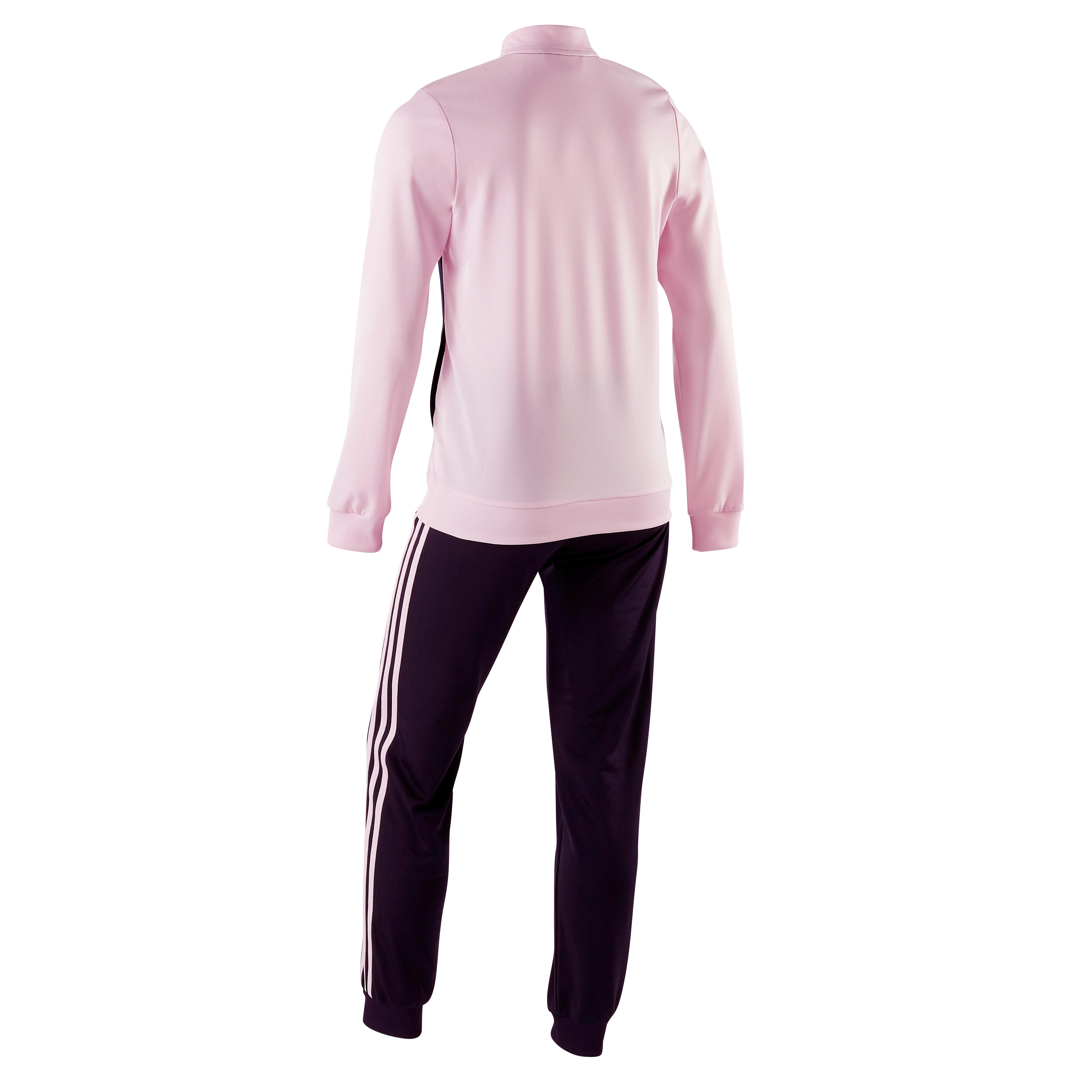 Girls' Tracksuit - Black/Pink