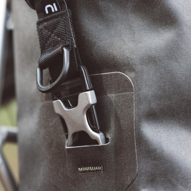 Touring Bike Pannier Bag Riverside Rear 24L Waterproof Dark Green