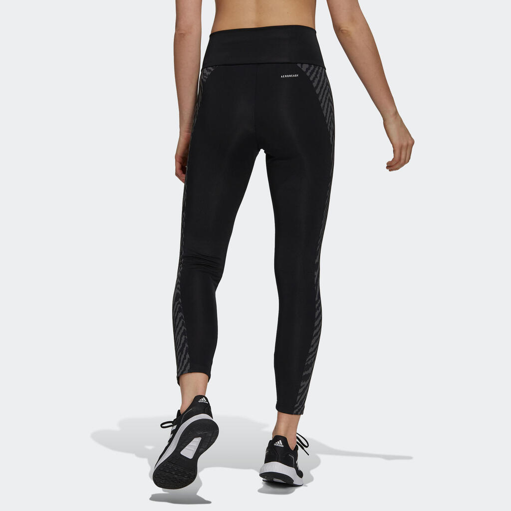 Women's Fitness 7/8 Leggings - Black