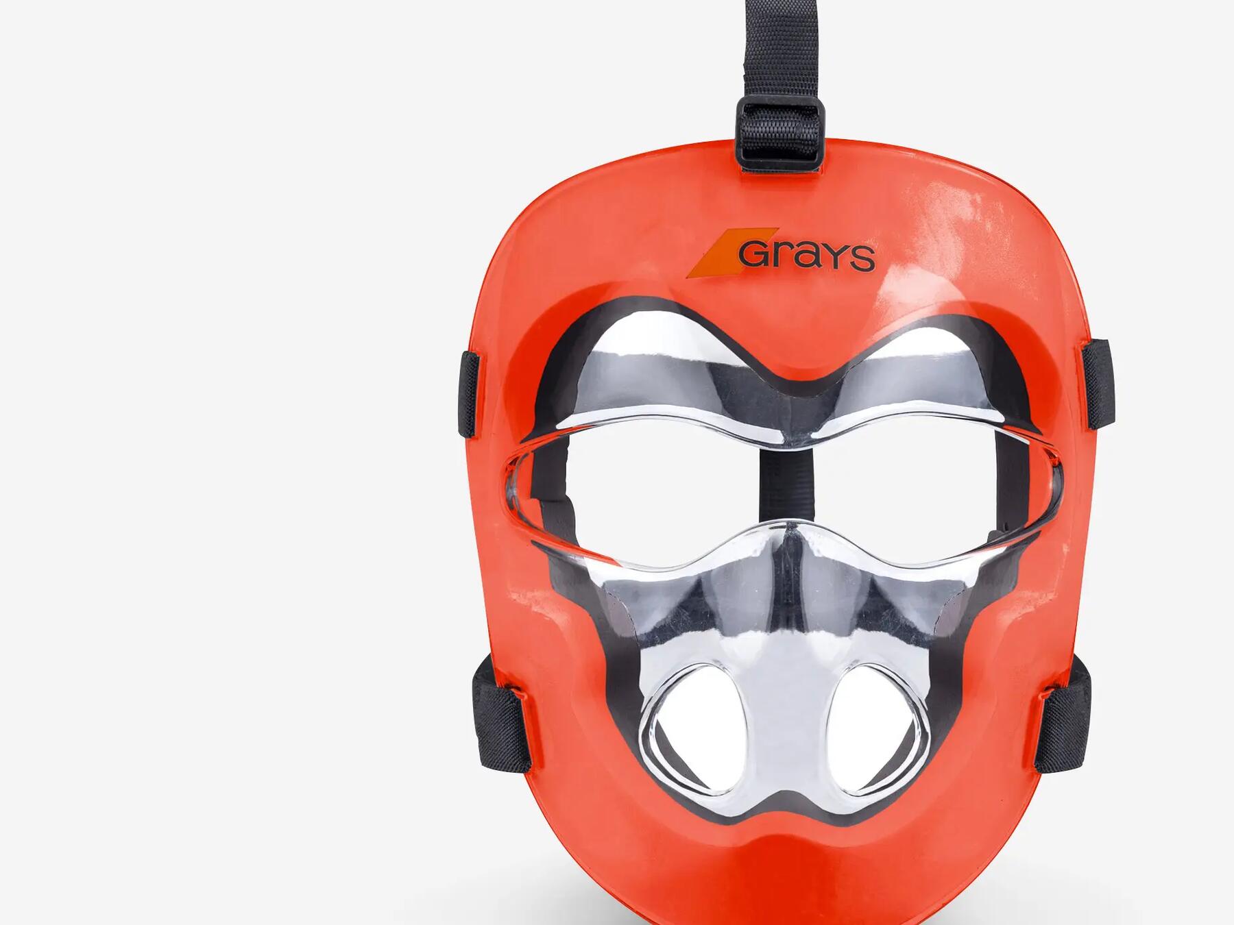 Een hockeysmasker voor strafcorners