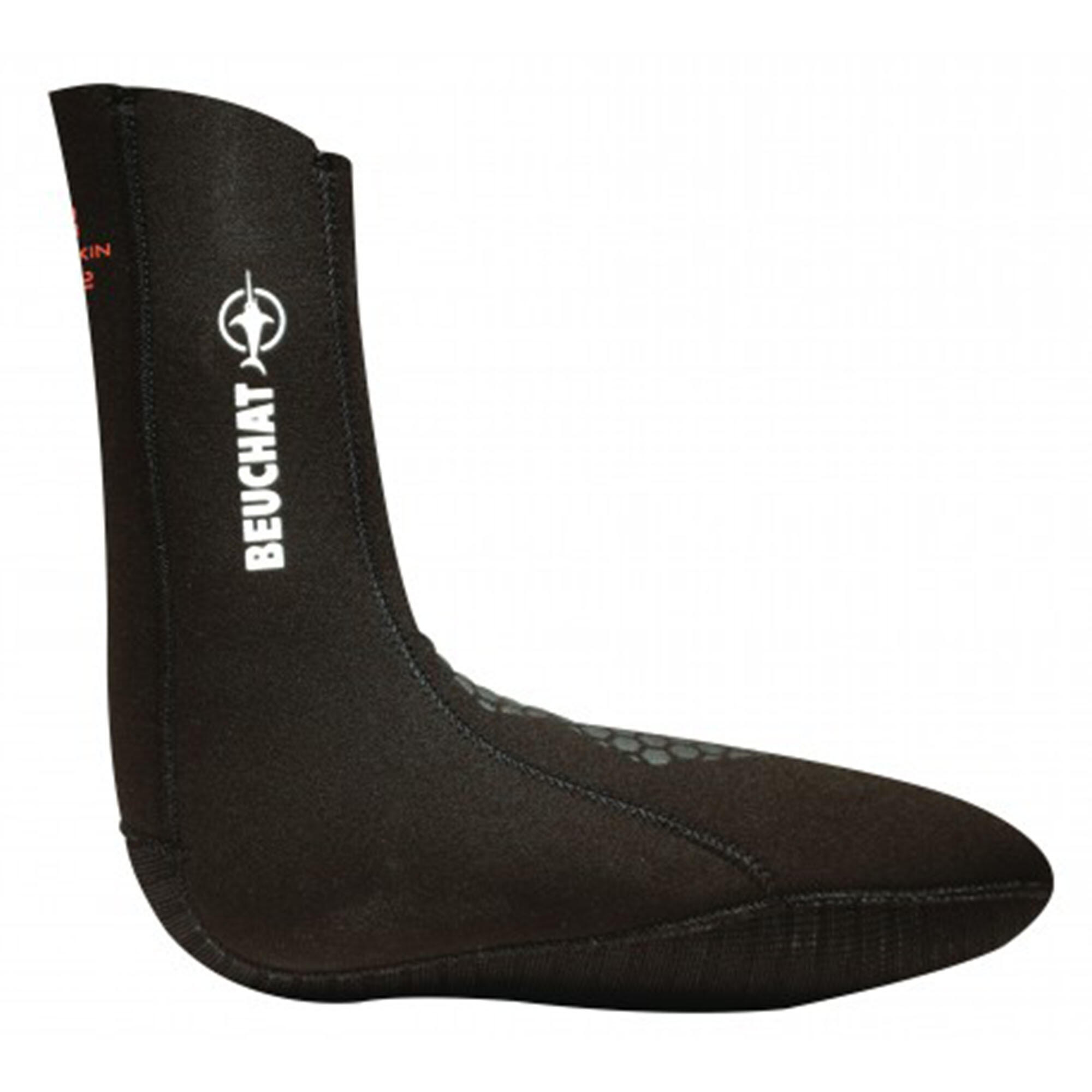 BEUCHAT SIROCCO ELITE SMOOTH 5 MM SOCKS FOR UNDERWATER SPEARFISHING