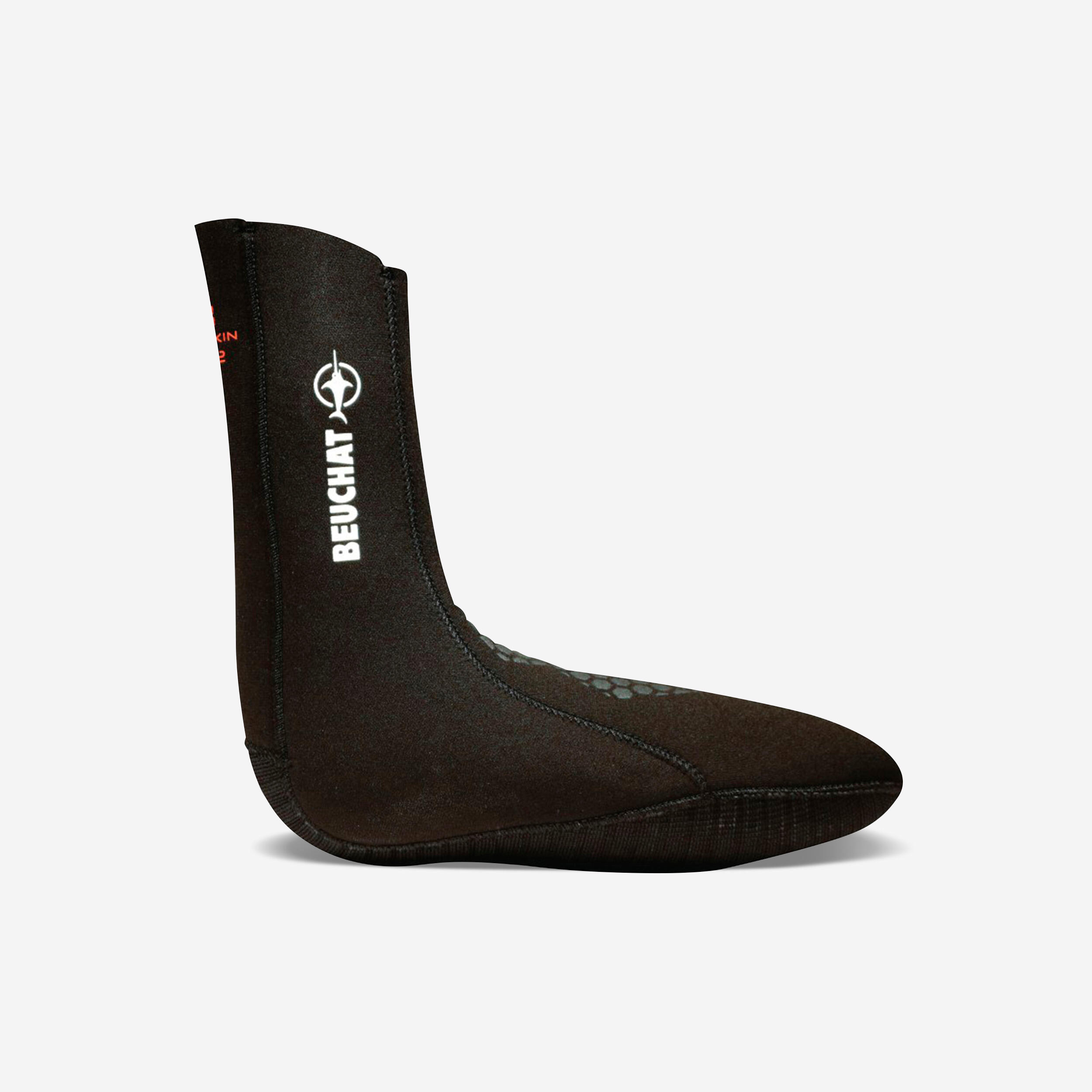 BEUCHAT SIROCCO ELITE SMOOTH 3 MM SOCKS FOR UNDERWATER SPEARFISHING
