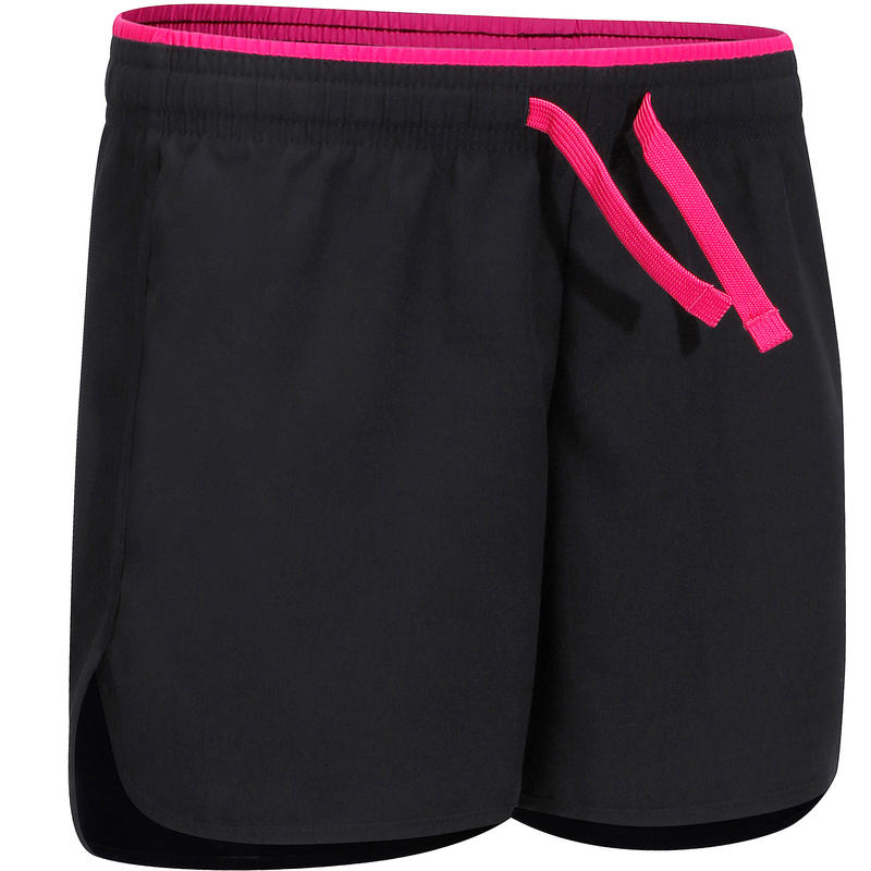 Energy Girls' Gym Shorts - Black/Pink Energy Girls' Gym Shorts - Black/Pink