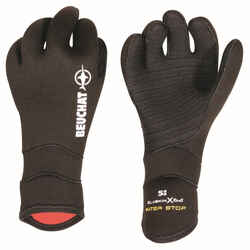 Spearfishing gloves 5mm neoprene with smooth lining BEUCHAT - SIROCCO ELITE  - Decathlon