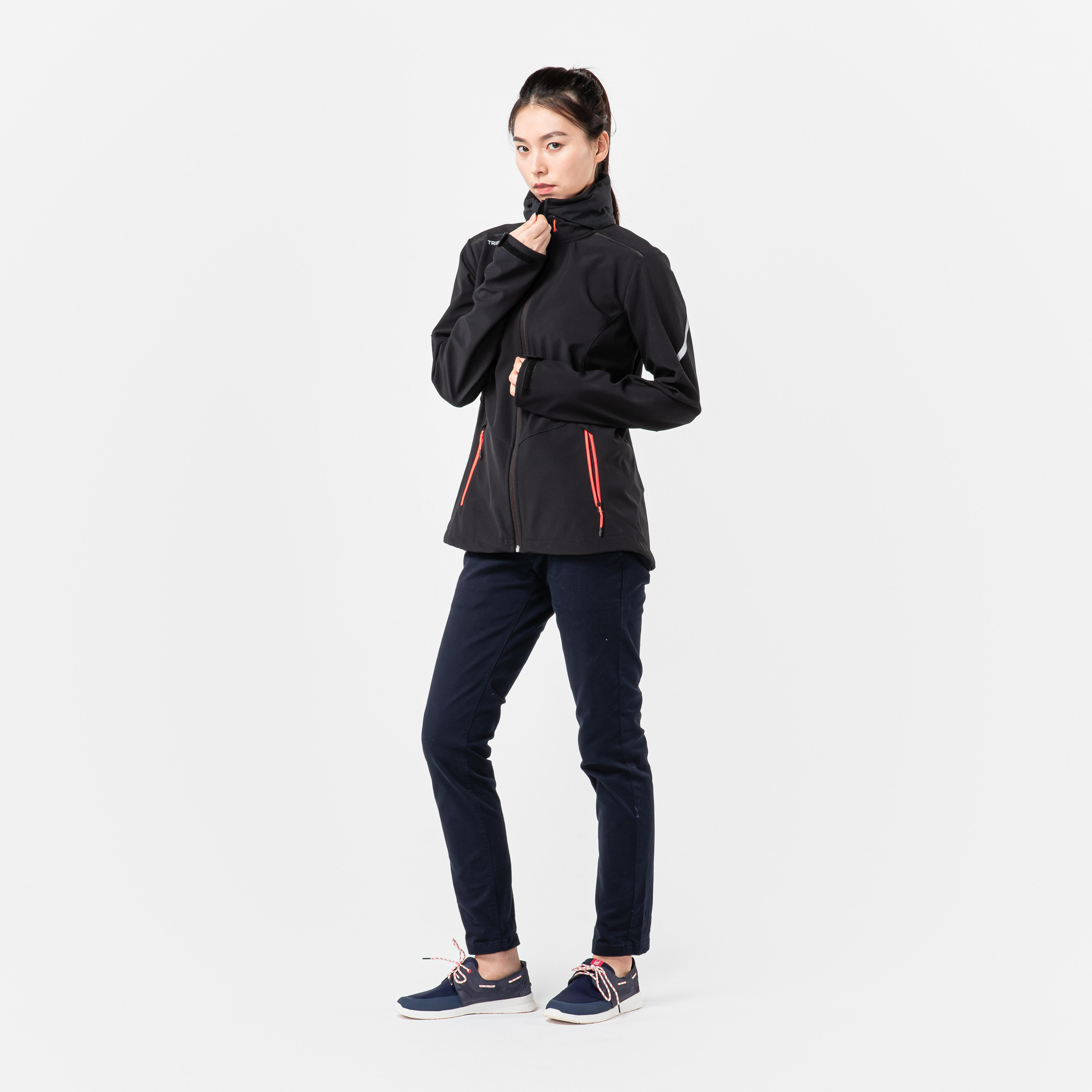 Coupe-vent femme – 900 noir - TRIBORD