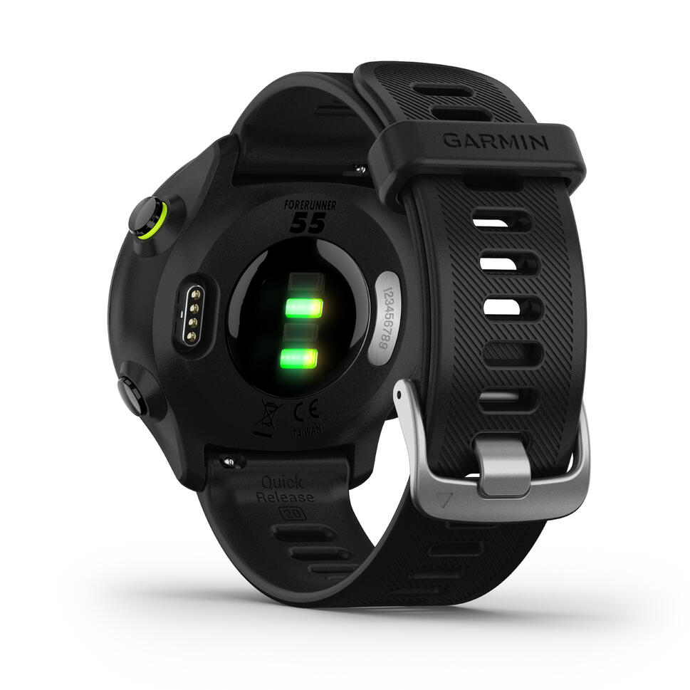 MONTRE GPS CONNECTÉE GARMIN FORERUNNER 55 NOIRE GARMIN Decathlon