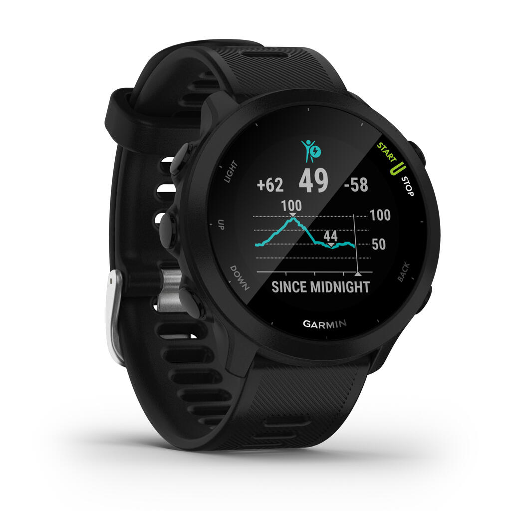 GPS pulkstenis “Garmin Forerunner 55”, melns