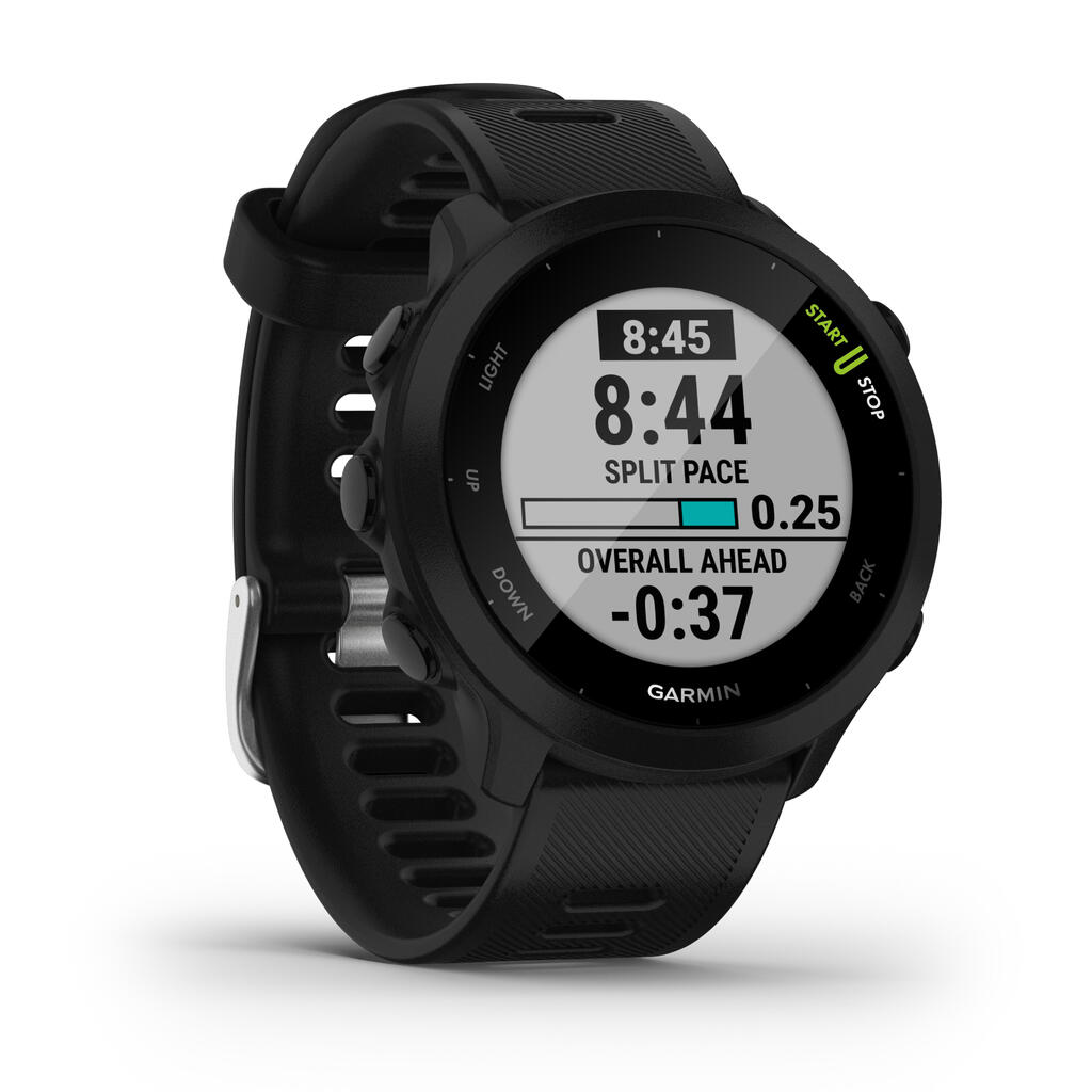 СМАРТ ЧАСОВНИК С GPS FORERUNNER 55, ЧЕРЕН