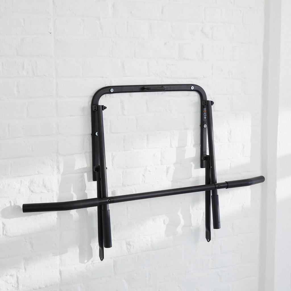 Barre de traction murale repliable
