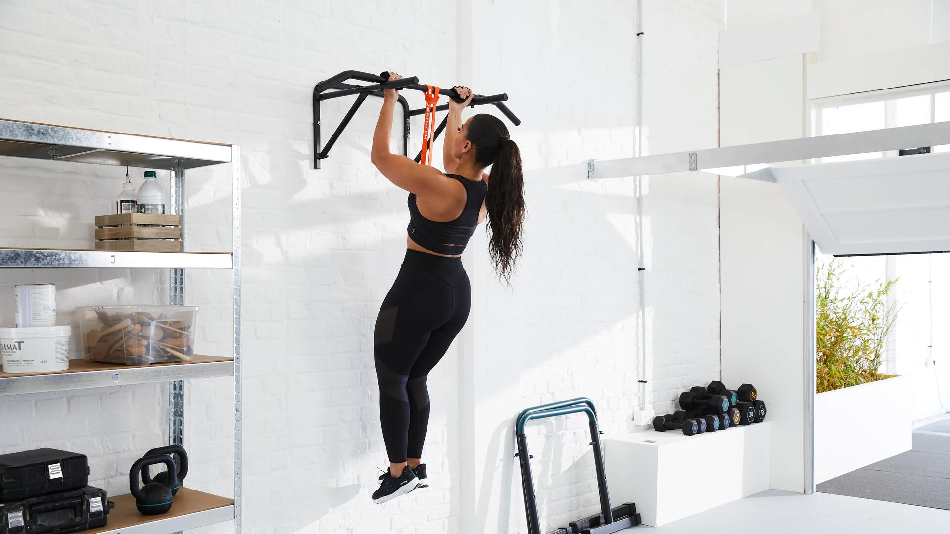 Barra de elevações de musculação pull up bar 900