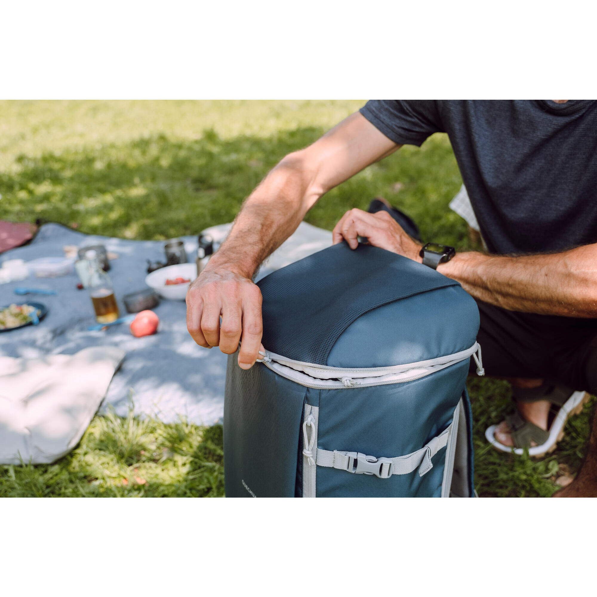 Mochila isotermica 20L NH Ice Compact 100 QUECHUA Decathlon