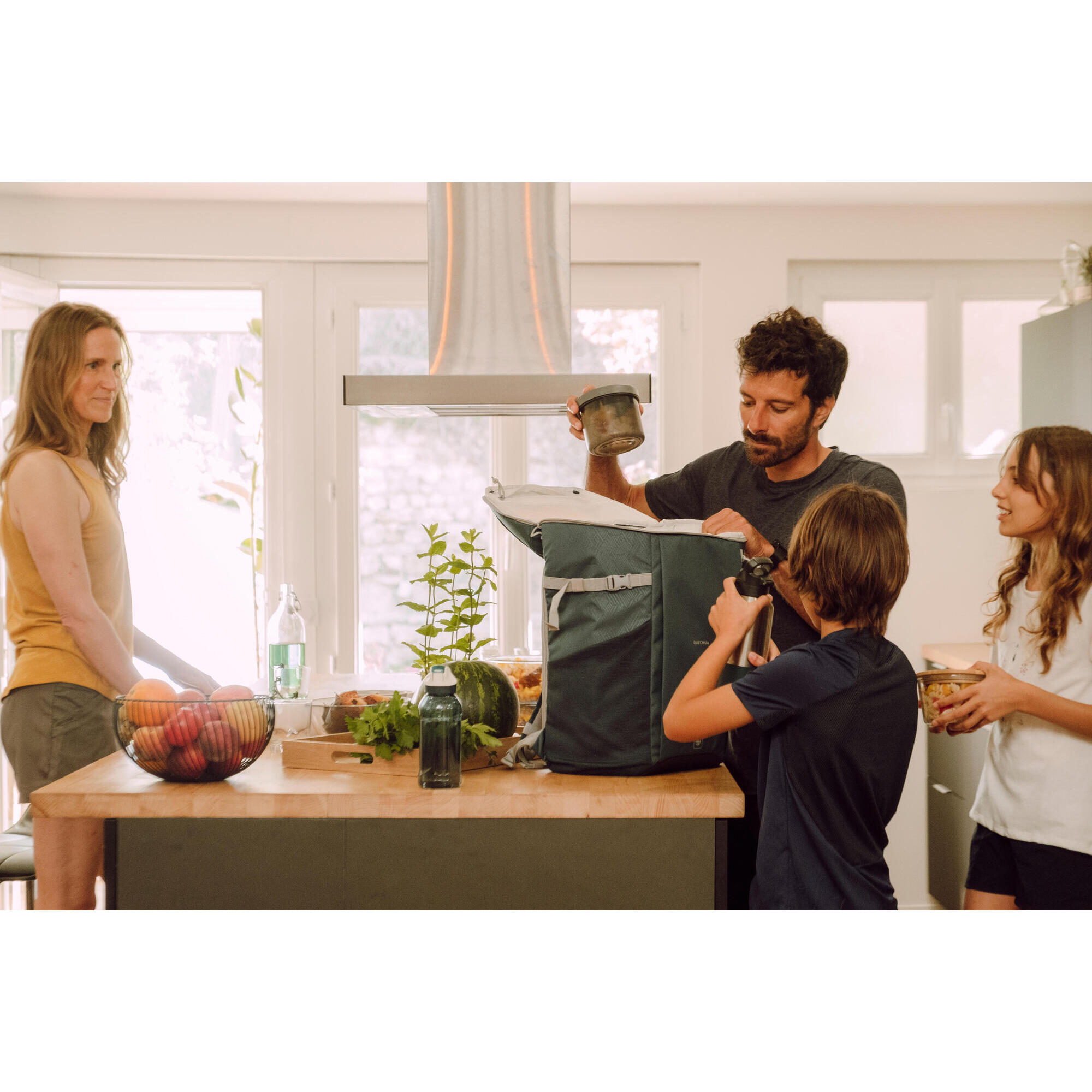 Рюкзак изотермический для походов и кемпинга 20 литров Ice compact QUECHUA