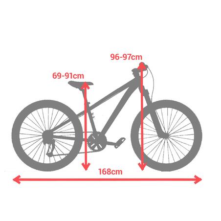 Brdski bicikl ROCKRIDER za decu (od 9 do 12 godina, 26 inča)