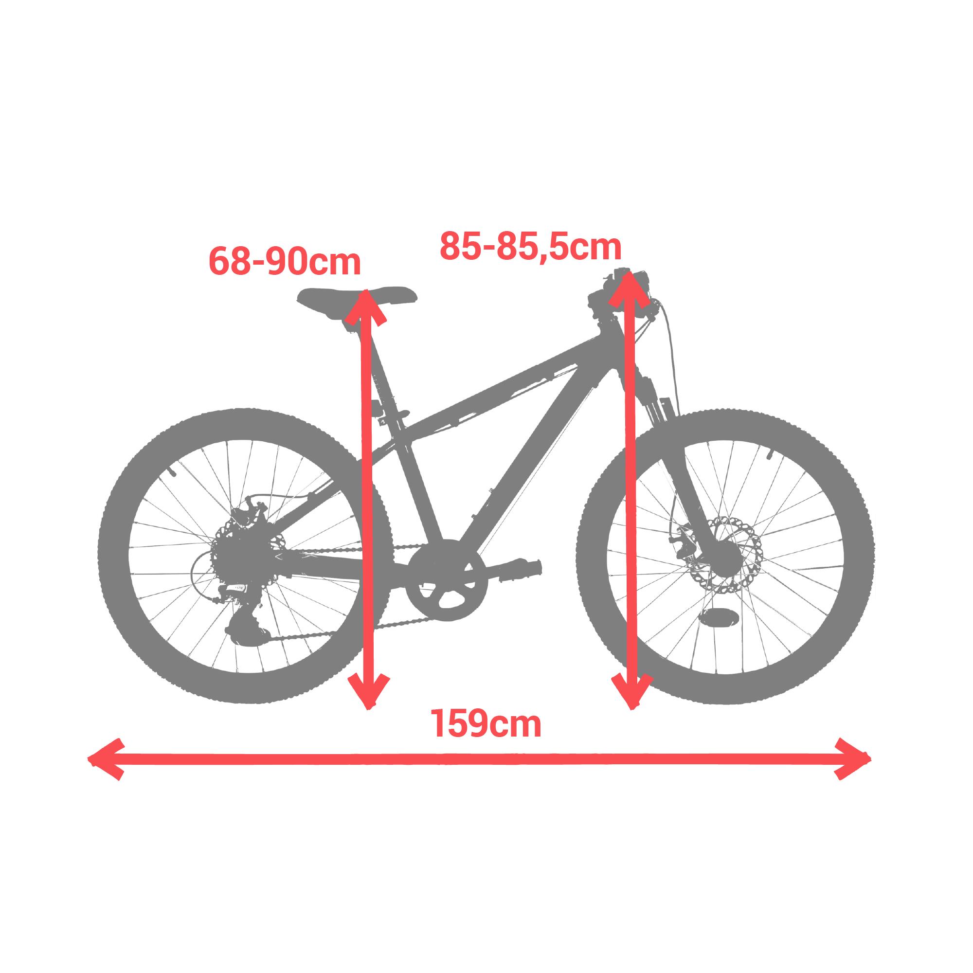 Vtt enfant 24 st 900 rouge 9 12 ans ROCKRIDER Decathlon