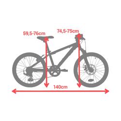 Mtb bambino 6-9 anni ROCKRIDER ST 900 rossa 20\