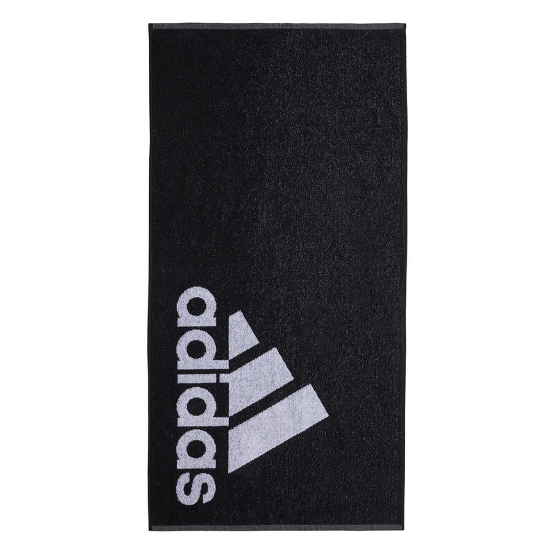 Fitness osuška Adidas 50 × 100 cm černá
