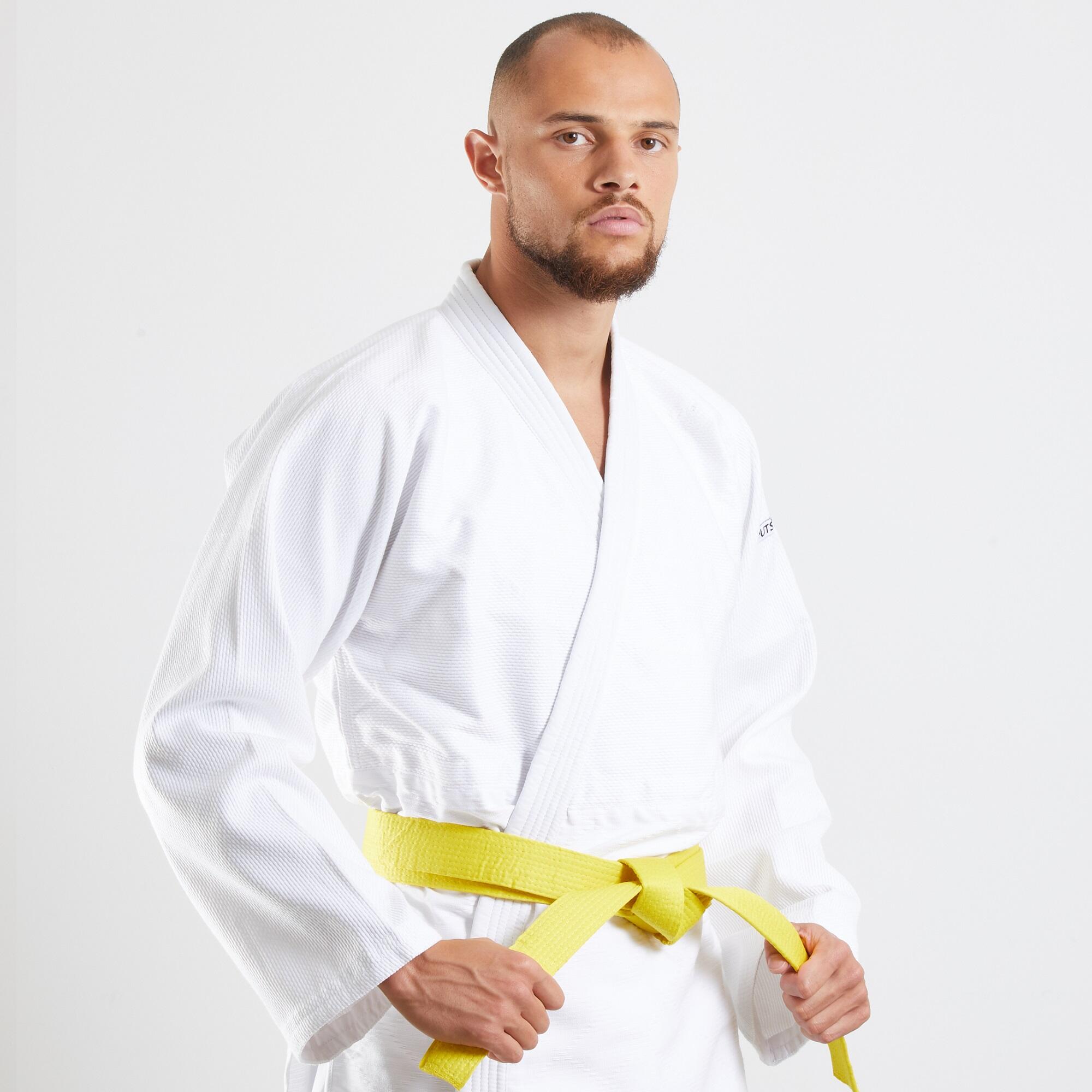 Gr Neuer Aikidoanzug Aikido-Anzug mit Reiskornwebung weiß 14 wählbar Mod 