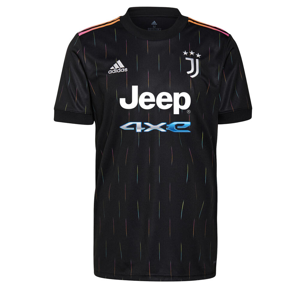 Vaikiški rungtynių ne savo aikštelėje futbolo marškinėliai „Juventus“