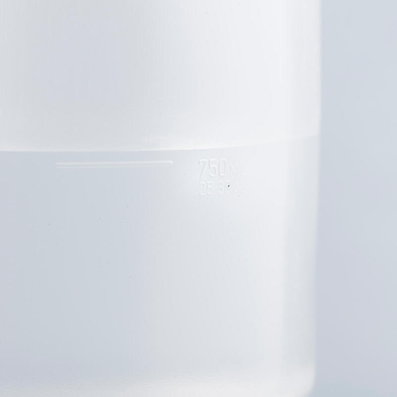 Sport-Trinkflasche 960 ml weiss/schwarz
