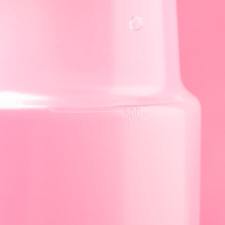 Пляшка спортивна для води 650 мл рожева
