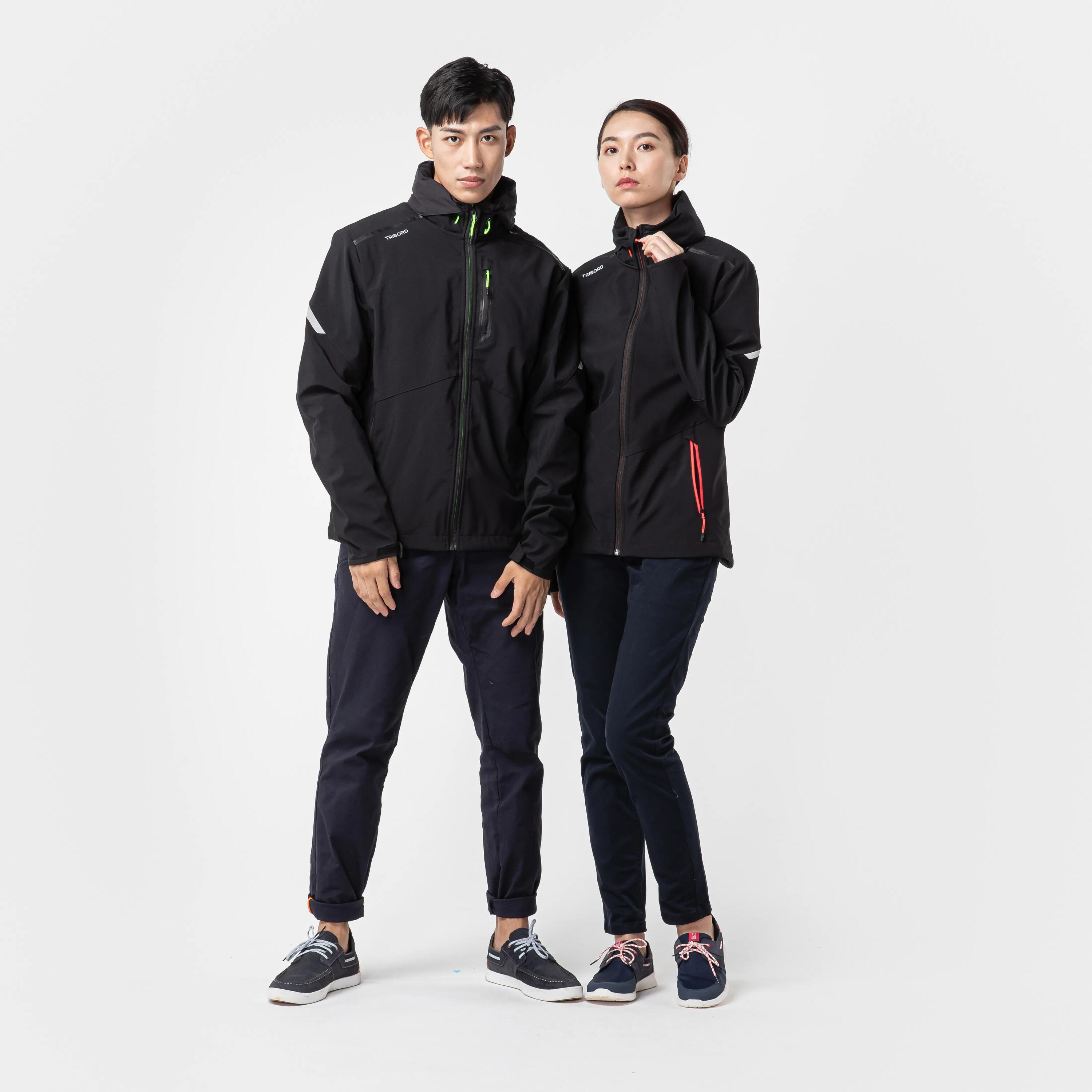 Softshell vela uomo SAILING 900 nero 16/17