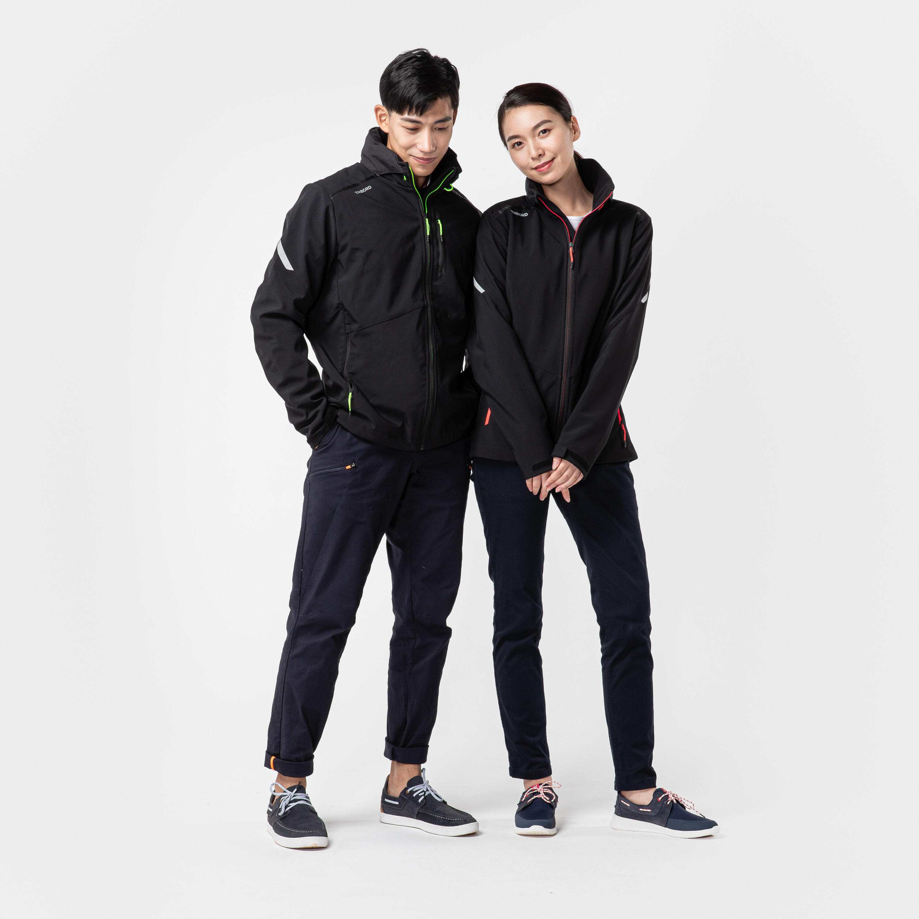 Softshell vela uomo SAILING 900 nero 15/17