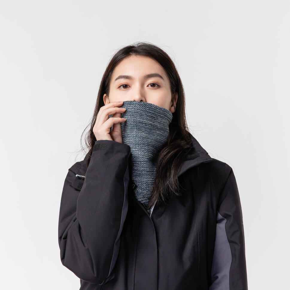 Ronde sjaal en nekwarmer van thermische fleece voor de winter | bol