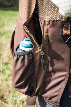 Men's Hunting Breathable Waistcoat - 520 brown V2