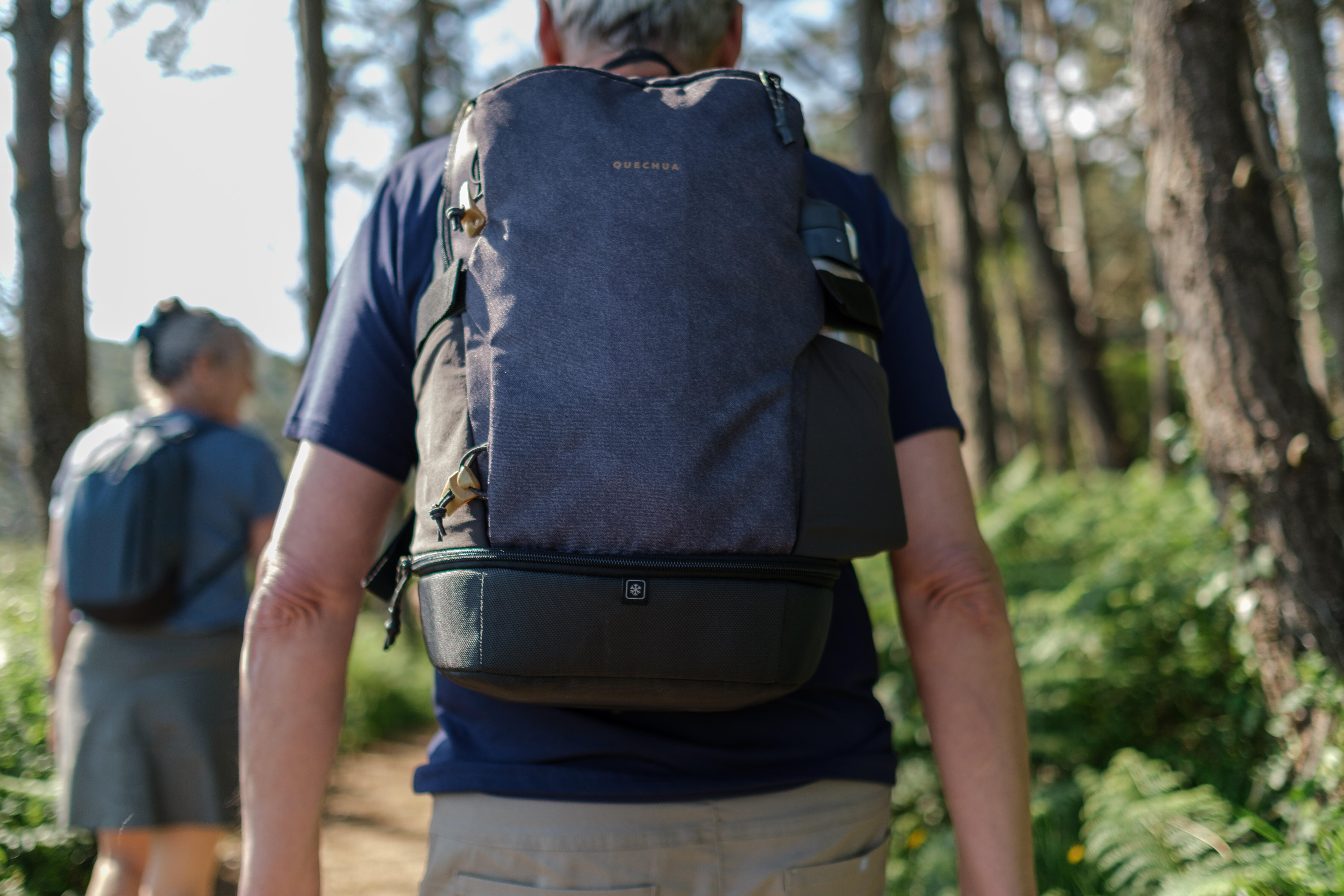 Sac à dos poche isotherme 20 L - NH 500 noir - QUECHUA