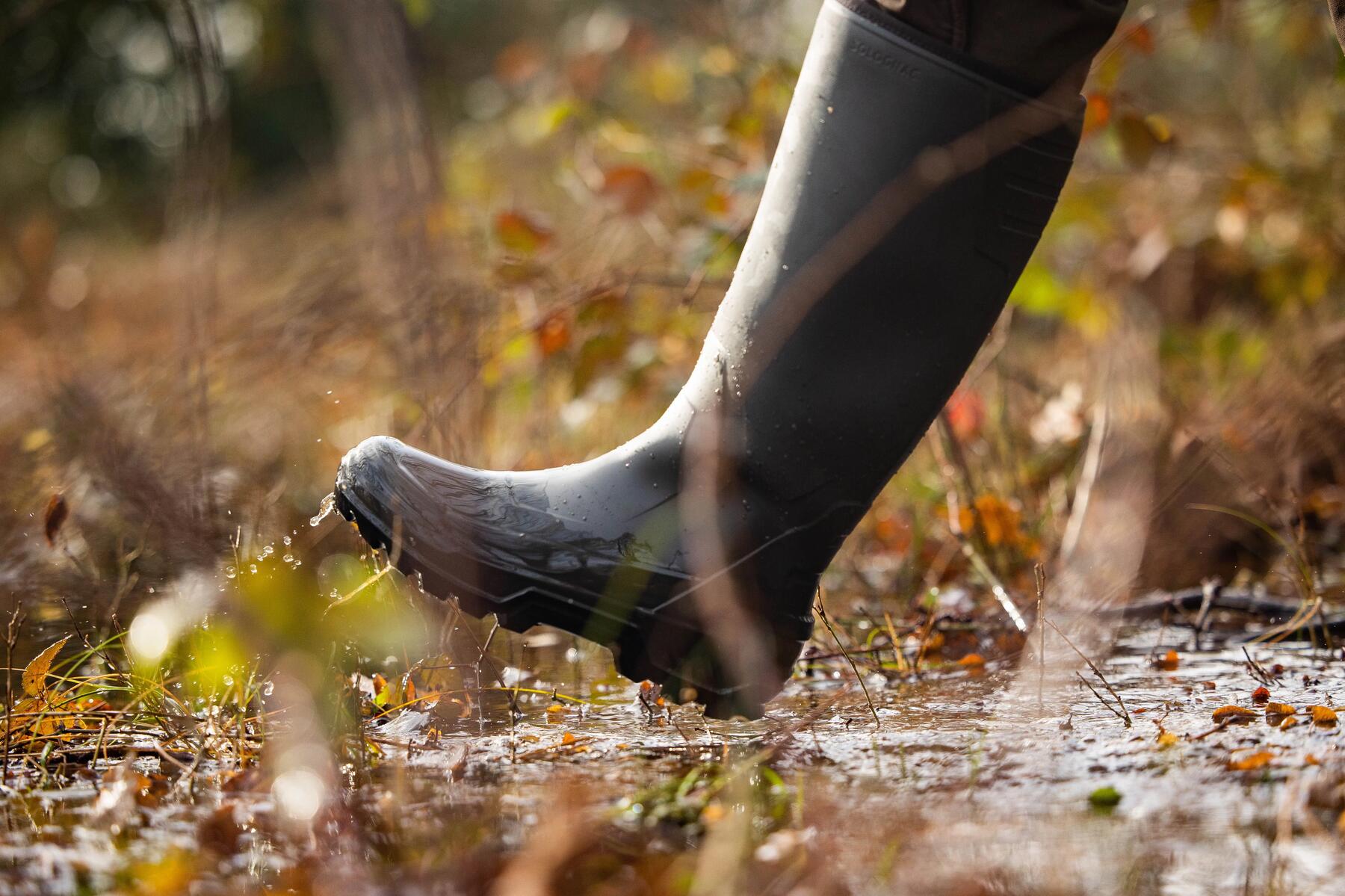 Lagere deine Jagdstiefel stets aufrecht 