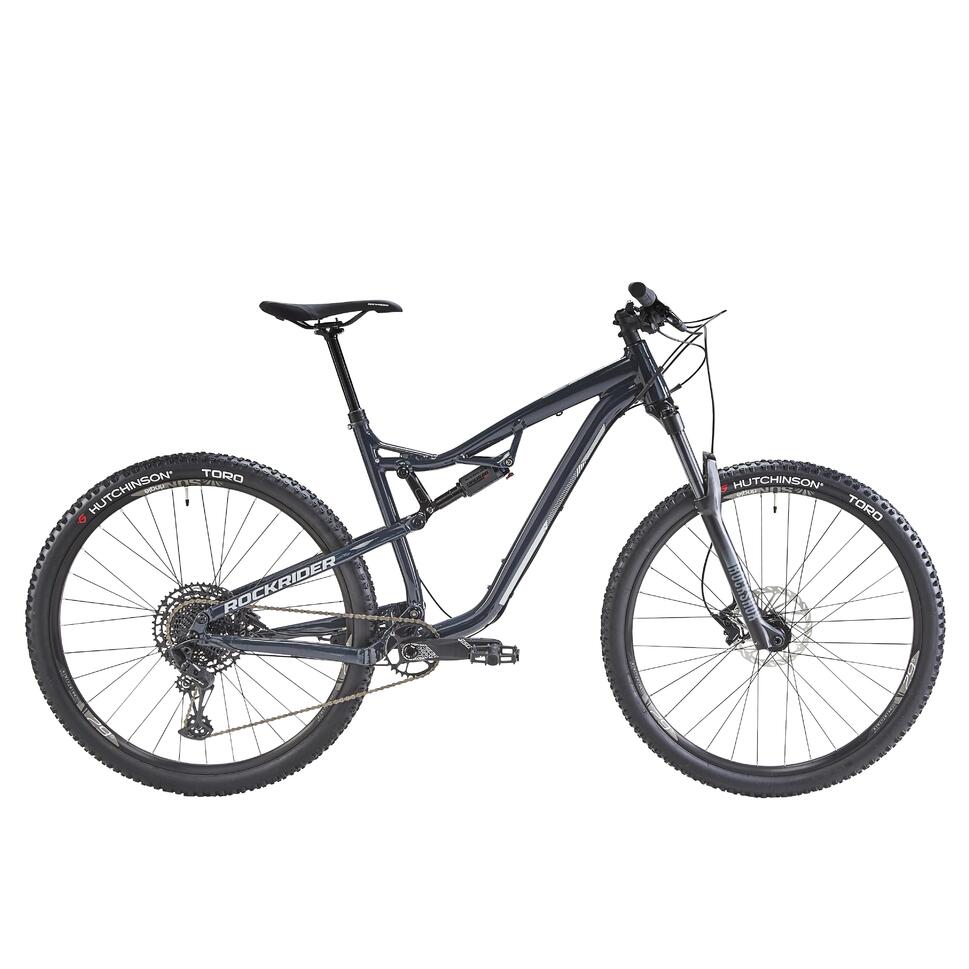 MOUNTAIN BIKE FULL SUSPENSION ROCKRIDER AM 50 SRAM SX Black ROCKRIDER