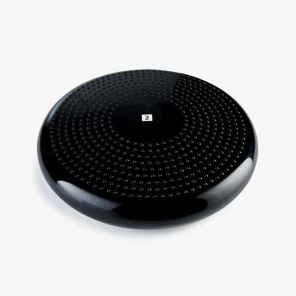 Round inflatable balance cushion